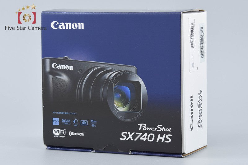 Canon PowerShot SX740 HS Silver 20.3 MP Digital Camera w/ Box