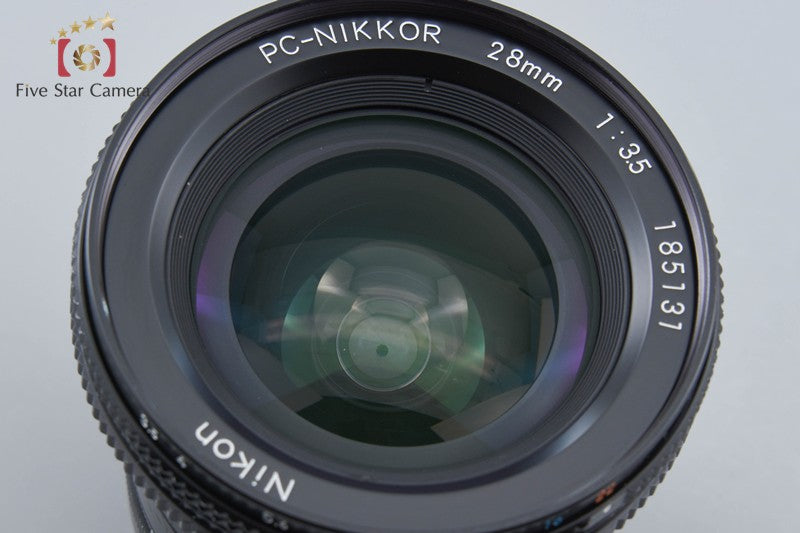 Nikon PC-NIKKOR 28mm f/3.5