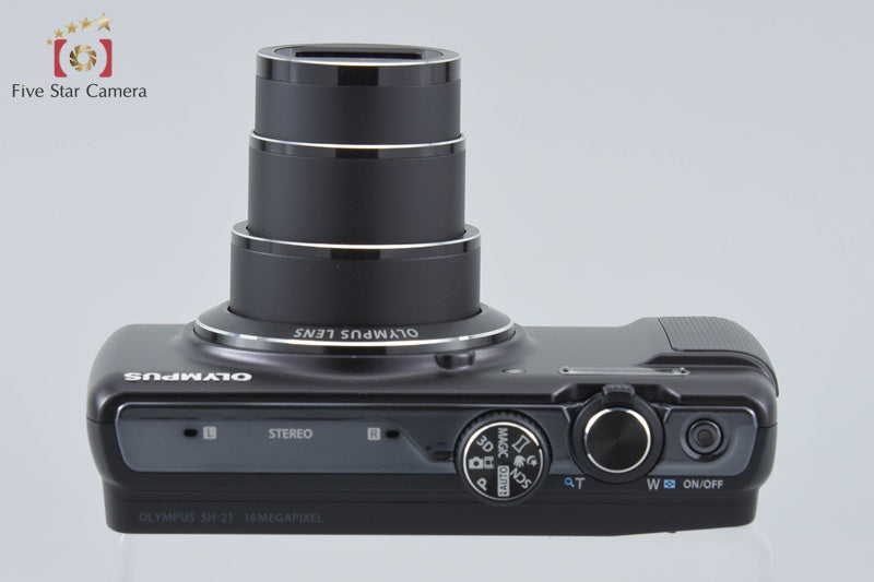 Olympus Stylus SH-21 Black 16.0 MP Digital Camera
