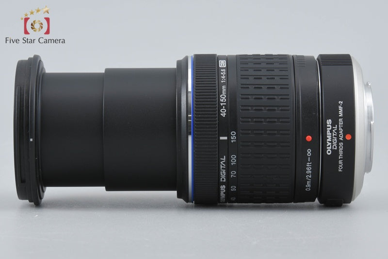 Olympus ZUIKO DIGITAL ED 40-150mm f/4-5.6 Black + MMF-2 Four Thirds Adapter