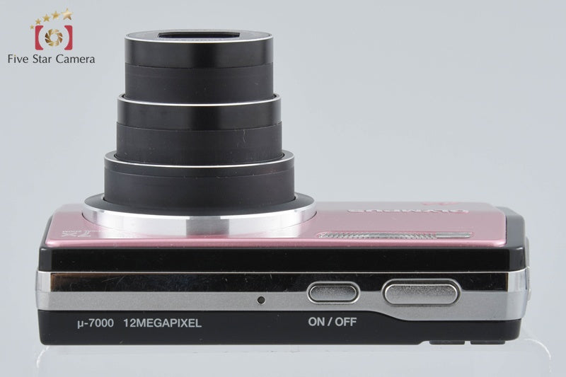 Olympus μ-7000 Pink 12.0 MP Digital Camera w/ Box