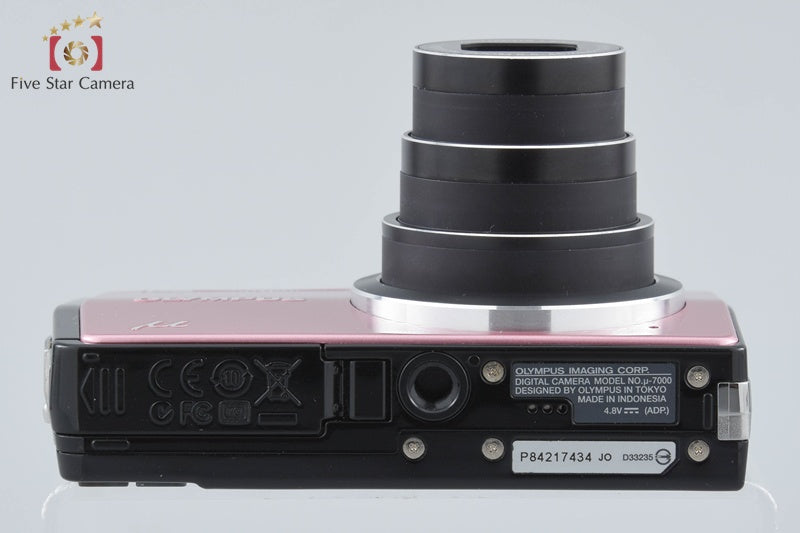 Olympus μ-7000 Pink 12.0 MP Digital Camera w/ Box
