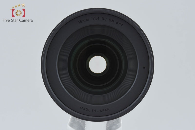 Sigma 16mm f/1.4 DC DN Contemporary for Fujifilm X Mount