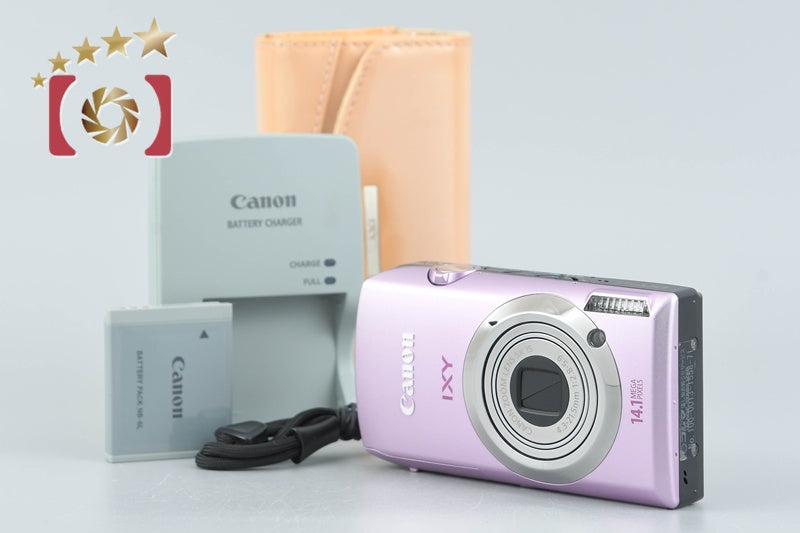 Canon IXY 10S Pink 14.1 MP Digital Camera