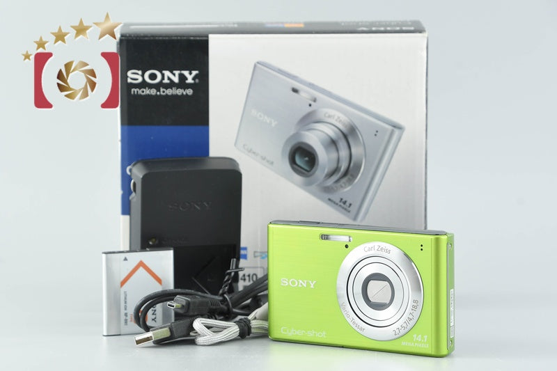 SONY Cyber-shot DSC-W550 Green 14.1 MP Digital Camera [Japanese Langua