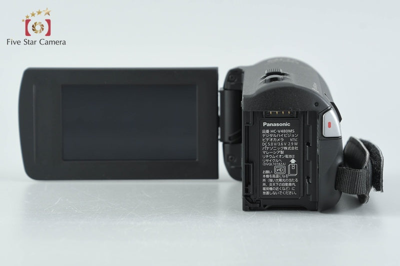Panasonic HC-V480MS Black Digital Hi-Vision Video Camera w/ Box
