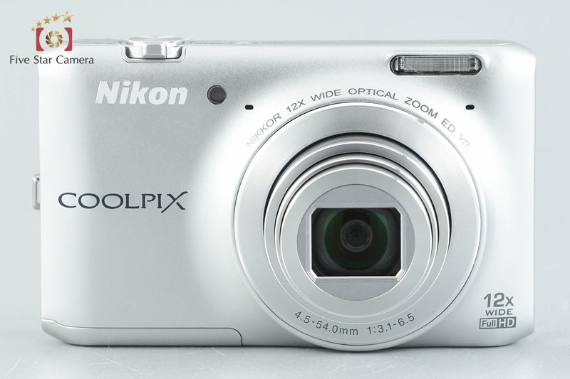 Nikon COOLPIX S6400 Crystal Silver 16.0 MP Digital Camera