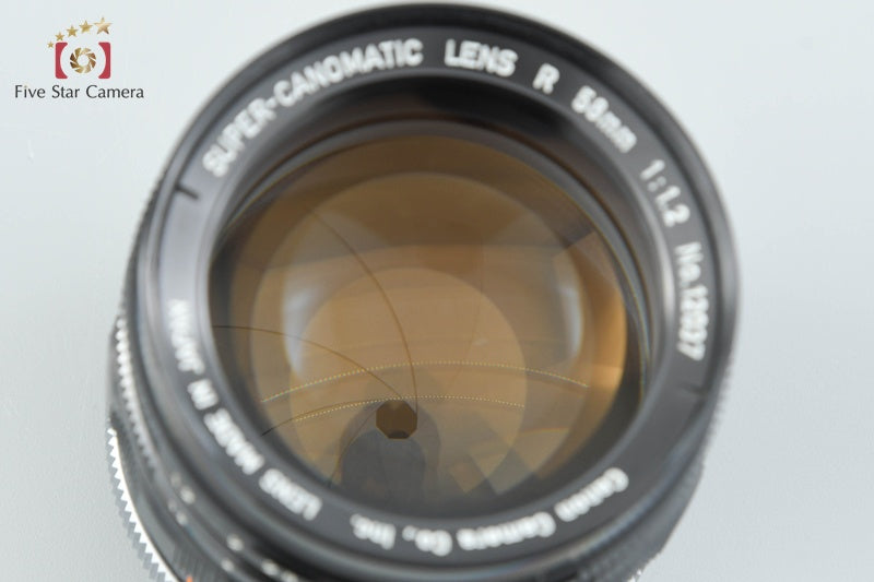 Canon SUPER-CANOMATIC R 58mm f/1.2