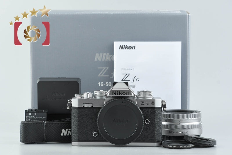 "Shutter count 683" Nikon Z fc Silver 20.9 MP 16-50 VR Lens w/ Box