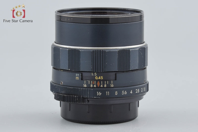 PENTAX Super-Takumar 55mm f/1.8 Early Model M42 Mount