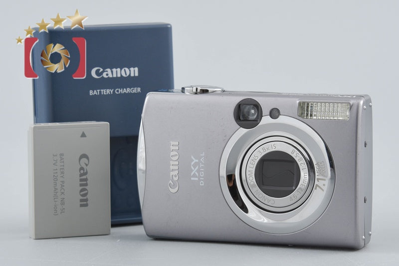 Canon IXY Digital 900 IS Silver 7.1 MP Digital Camera