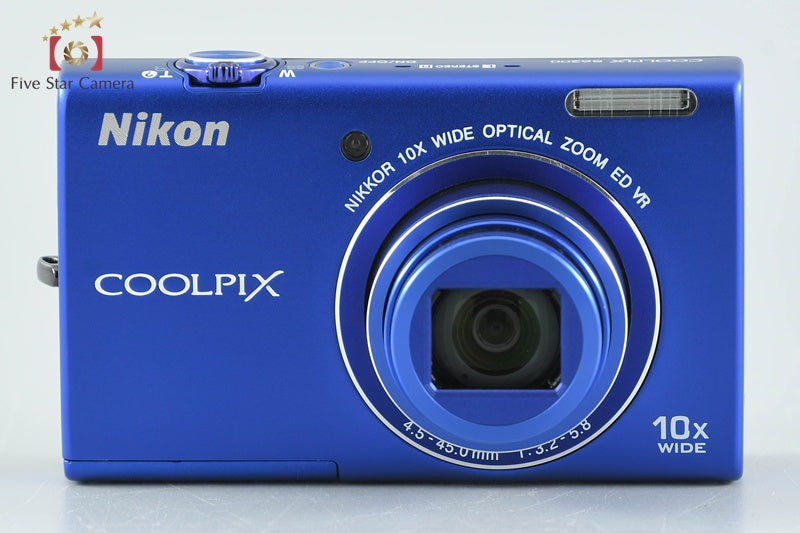 Nikon COOLPIX S6200 Ocean Blue 16.0 MP Digital Camera