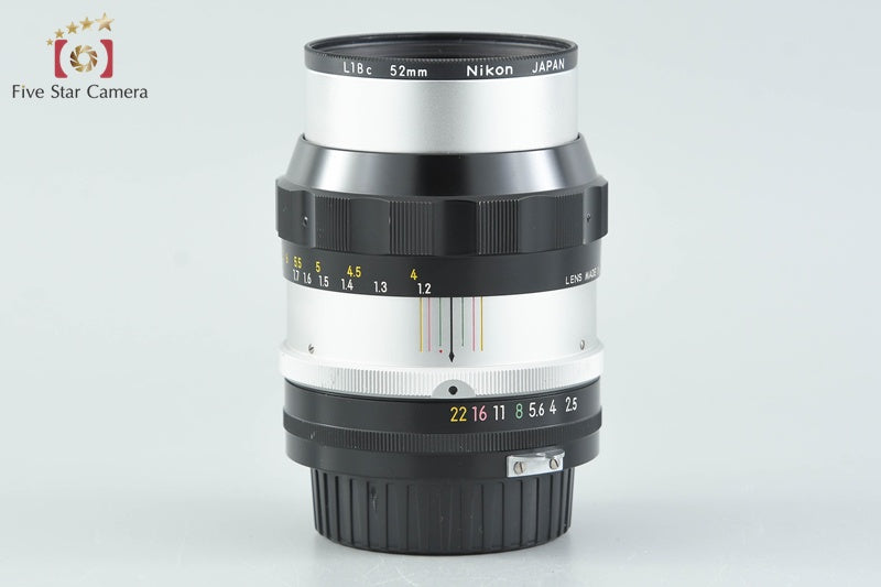 Nikon NIKKOR-P Auto 105mm f/2.5 Non Ai Lens