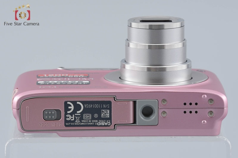 Casio EXILIM EX-Z450 Pink 12.1 MP Digital Camera w/ Box
