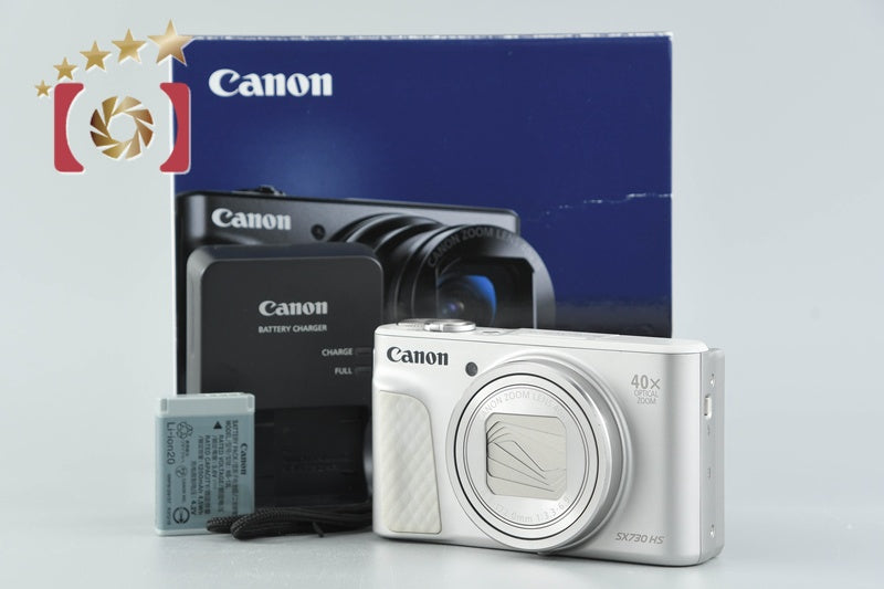 Canon PowerShot SX730 HS Silver 20.3 MP Digital Camera w/ Box