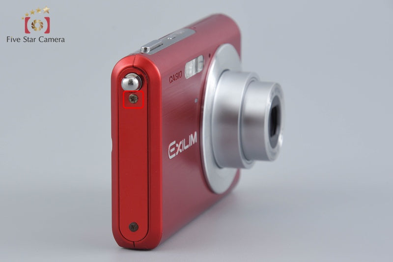 Casio EXILIM ZOOM EX-Z60 Red 6.0 MP Digital Camera