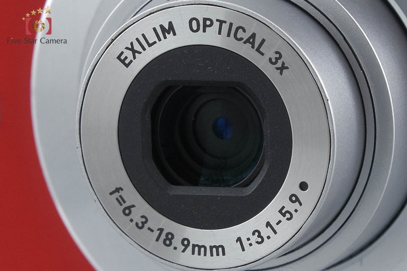 Casio EXILIM ZOOM EX-Z60 Red 6.0 MP Digital Camera