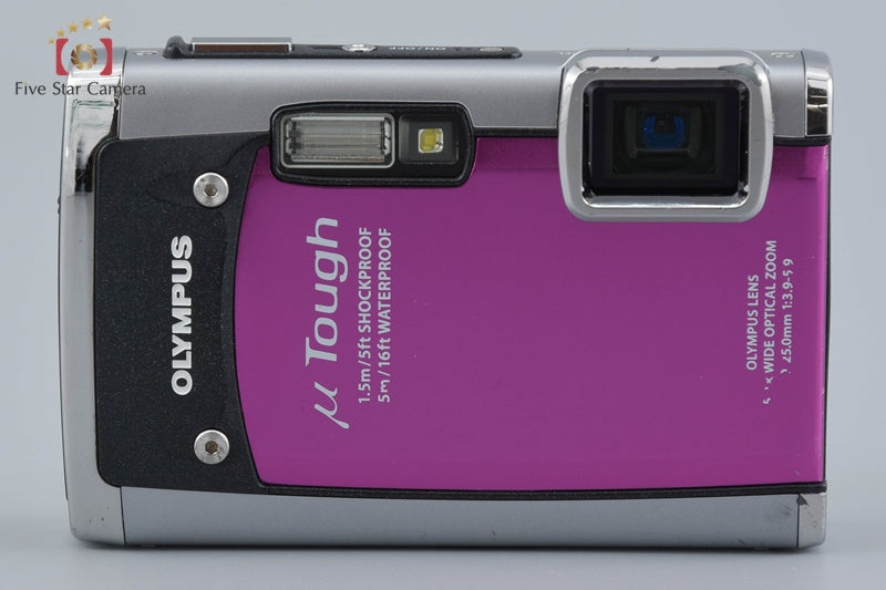 OLYMPUS μ TOUGH-6020 Pink 14.0 MP Digital Camera