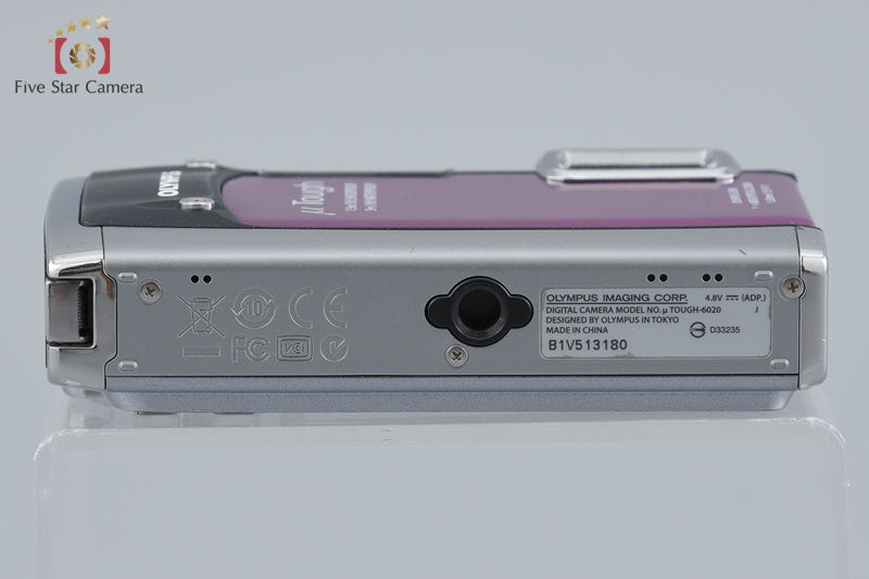 OLYMPUS μ TOUGH-6020 Pink 14.0 MP Digital Camera