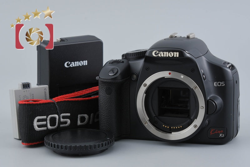 "Count 1,661" Canon EOS Kiss X2 / Rebel XSi / 450D 12.2 MP Digital Camera Body