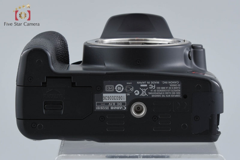"Count 1,661" Canon EOS Kiss X2 / Rebel XSi / 450D 12.2 MP Digital Camera Body