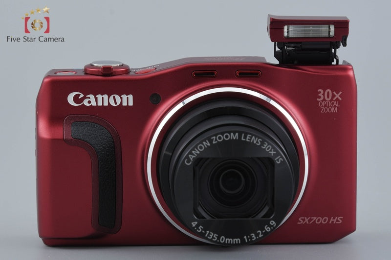 Canon PowerShot SX700 HS Red 16.1 MP Digital Camera