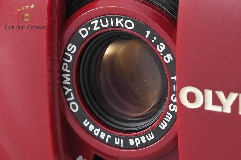 Olympus XA2 Red 35mm Point & Shoot Film Camera