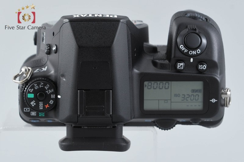 Pentax K-7 14.6 MP DSLR Camera Body