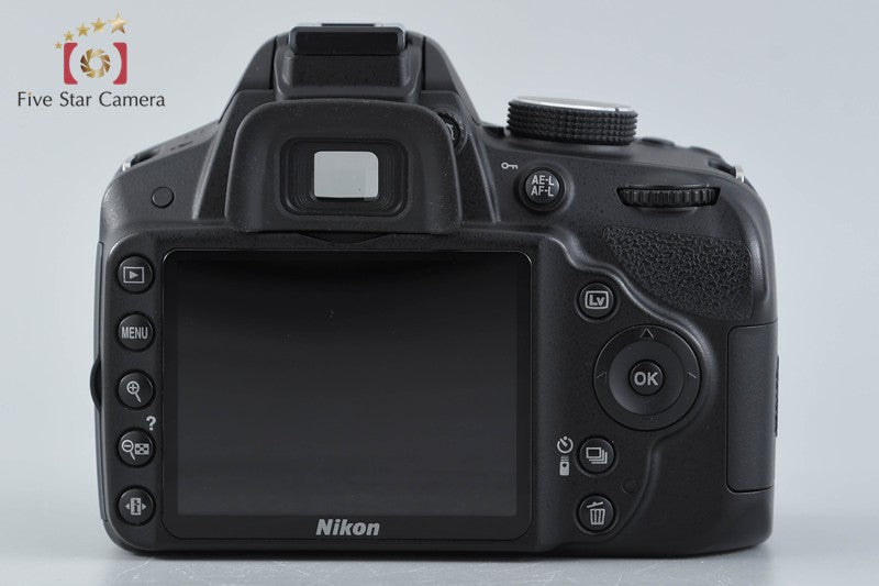 Nikon D3200 Black 24.2 MP Digital SLR Camera Body