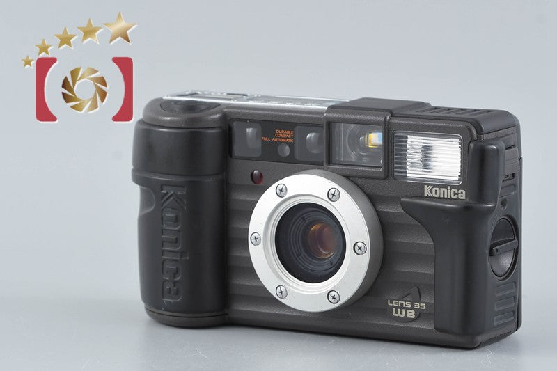 Konica Genbakantoku 35WB Gray 35mm Point & Shoot Film Camera