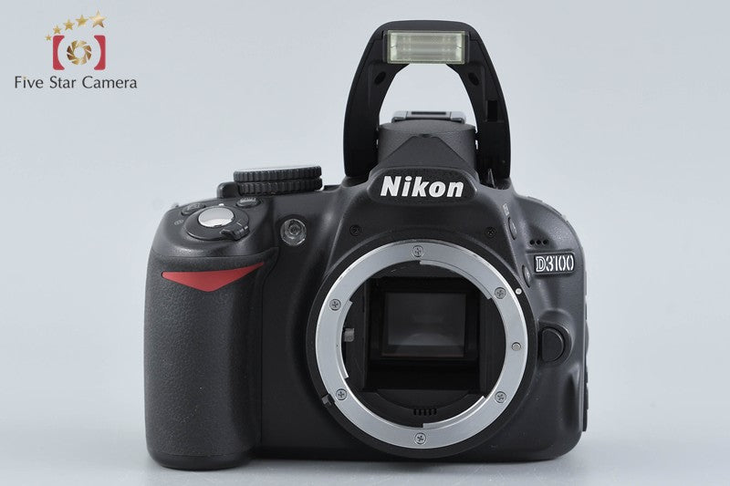 Count 5,423 Nikon D3100 Black 14.2 MP Digital SLR Camera 18-55 55-200 Lenses