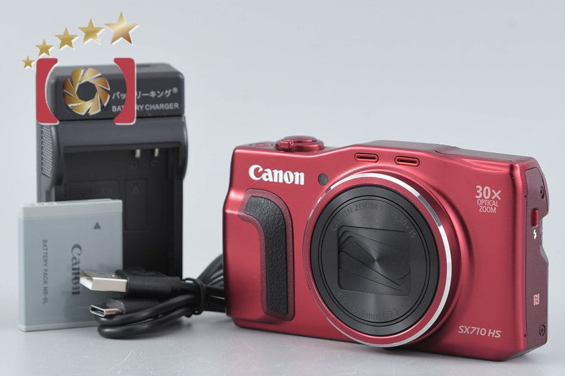 Canon PowerShot SX710 HS Red 20.3 MP Digital Camera