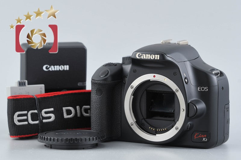 Count 1,103 Canon EOS Kiss X2 / Digital Rebel XSi / 450D 12.2MP DSLR Camera