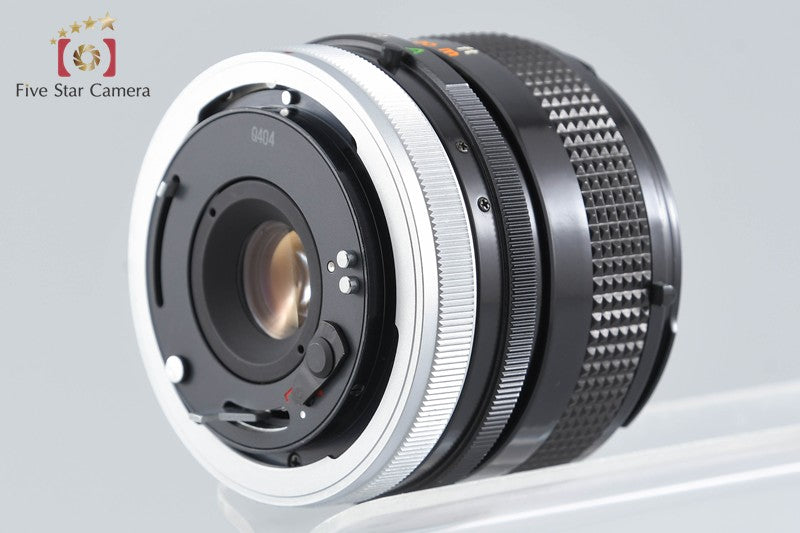 Canon FD 35mm f/3.5 S.C.