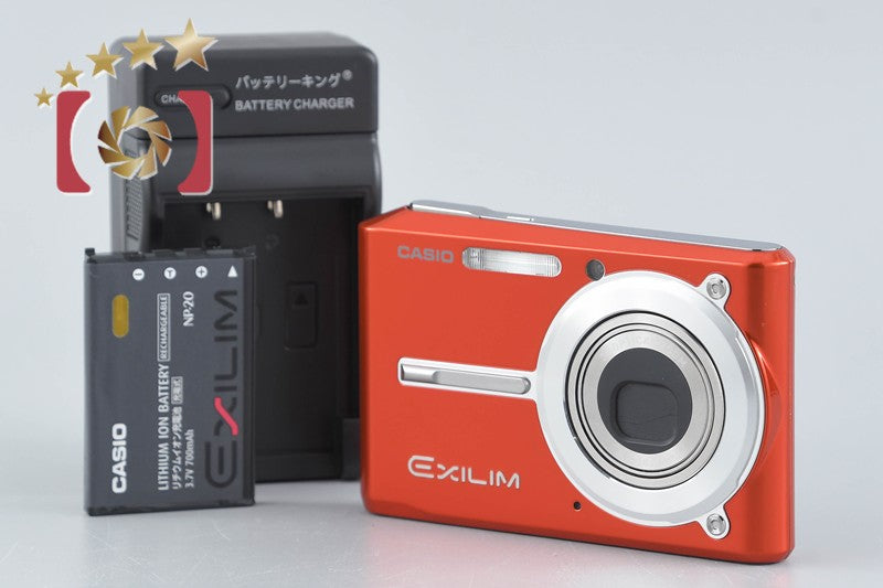 Casio EXILIM EX-S600 Latin Orange 6.1 MP Digital Camera
