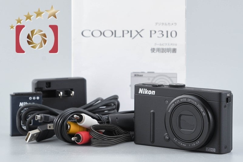 Nikon COOLPIX P310 Black 16.1 MP Digital Camera