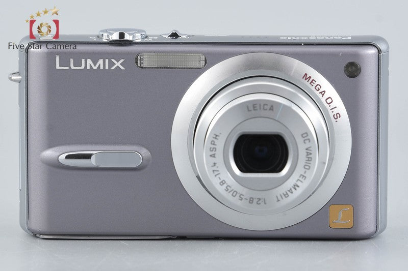 Panasonic LUMIX DMC-FX9 Mauve Gray 8.1 MP Digital Camera