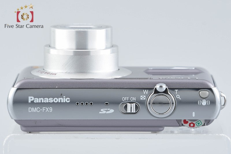 Panasonic LUMIX DMC-FX9 Mauve Gray 8.1 MP Digital Camera