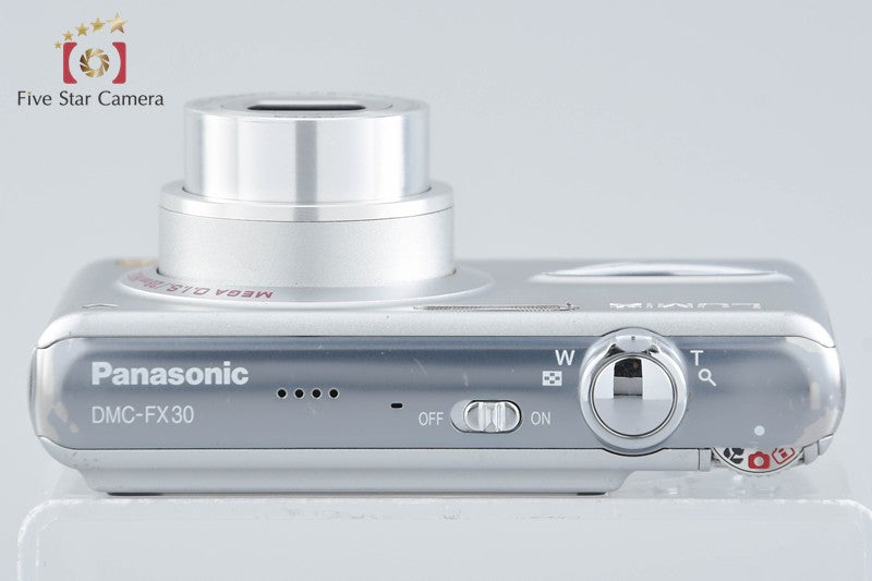 Panasonic LUMIX DMC-FX30 Precious Silver 7.2 MP Digital Camera