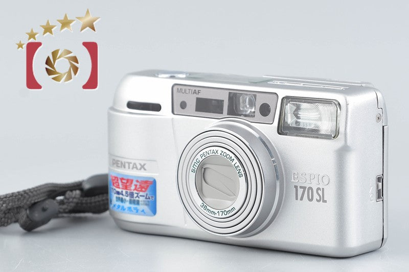Pentax ESPIO 170SL Silver 35mm Point & Shoot Film Camera