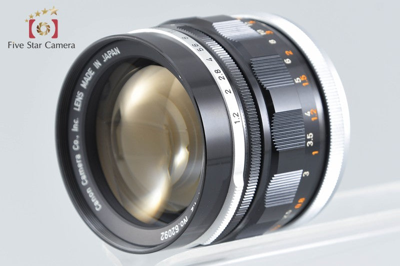 Canon FL 58mm f/1.2 FD Mount Lens