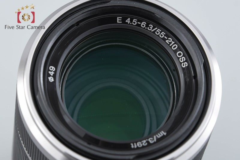 SONY E 55-210mm f/4.5-6.3 OSS Silver SEL55210