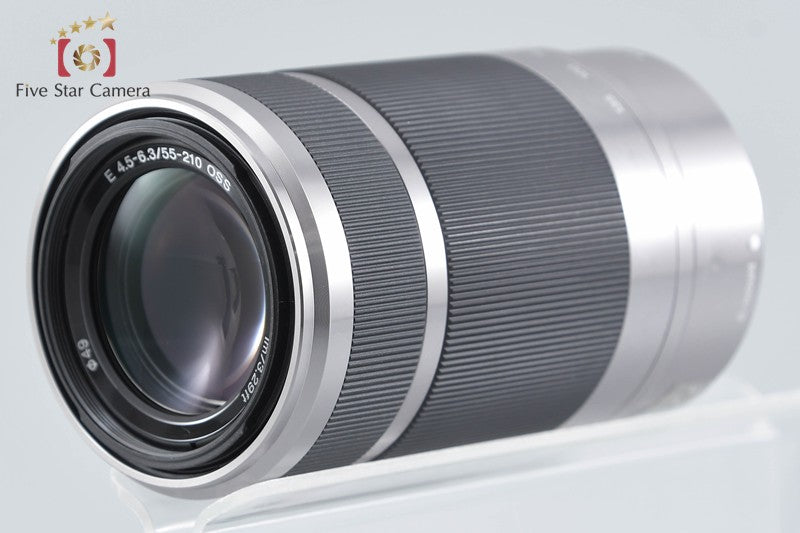 SONY E 55-210mm f/4.5-6.3 OSS Silver SEL55210