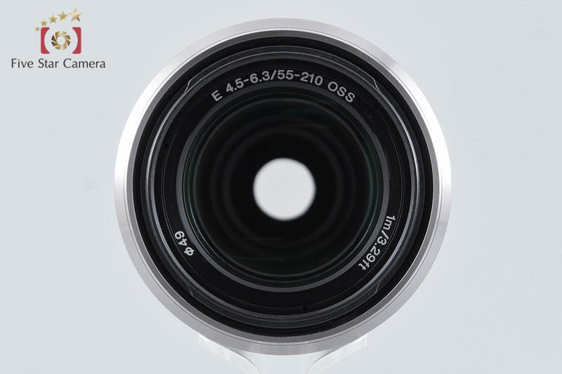 SONY E 55-210mm f/4.5-6.3 OSS Silver SEL55210