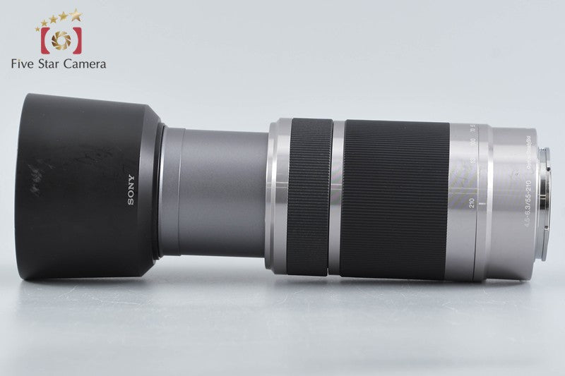 SONY E 55-210mm f/4.5-6.3 OSS Silver SEL55210
