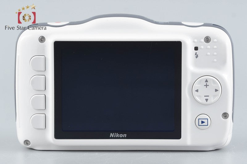 Nikon COOLPIX S32 White 13.2 MP Digital Camera