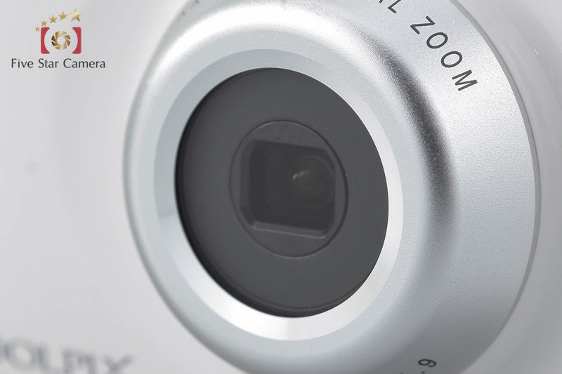 Nikon COOLPIX S32 White 13.2 MP Digital Camera