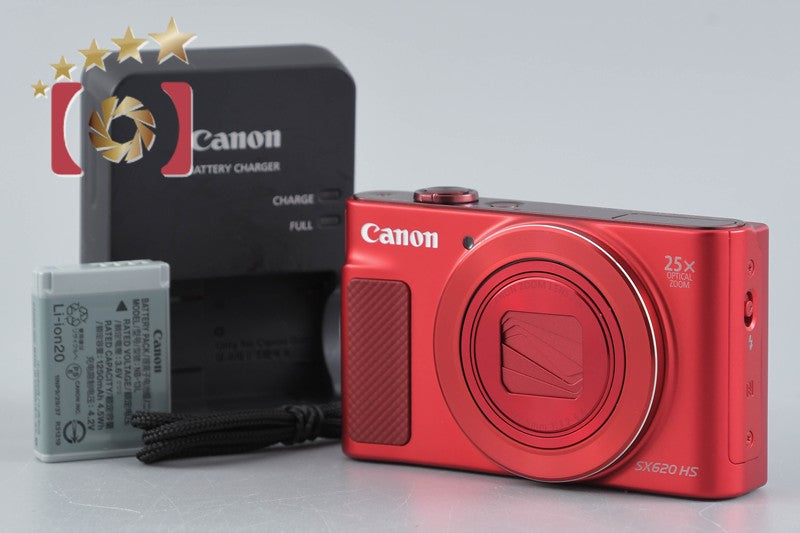 Canon PowerShot SX620 HS Red 20.2 MP Digital Camera