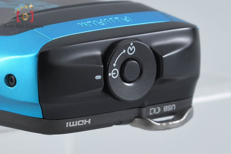 Fujifilm Finepix XP130 Sky Blue 16.4 MP Waterproof Action Camera