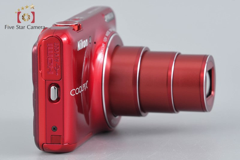 Nikon COOLPIX S6400 Glossy Red 16.0 MP Digital Camera